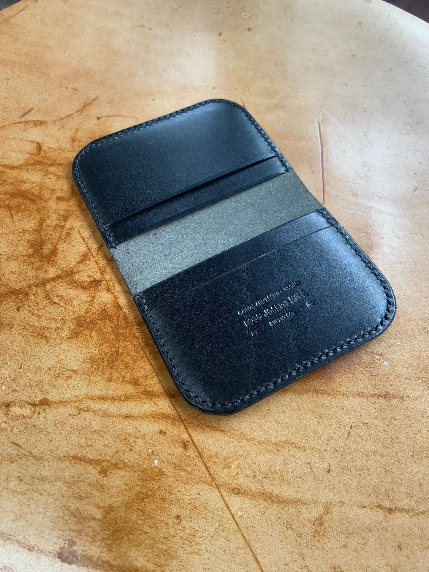 Large curve card holder