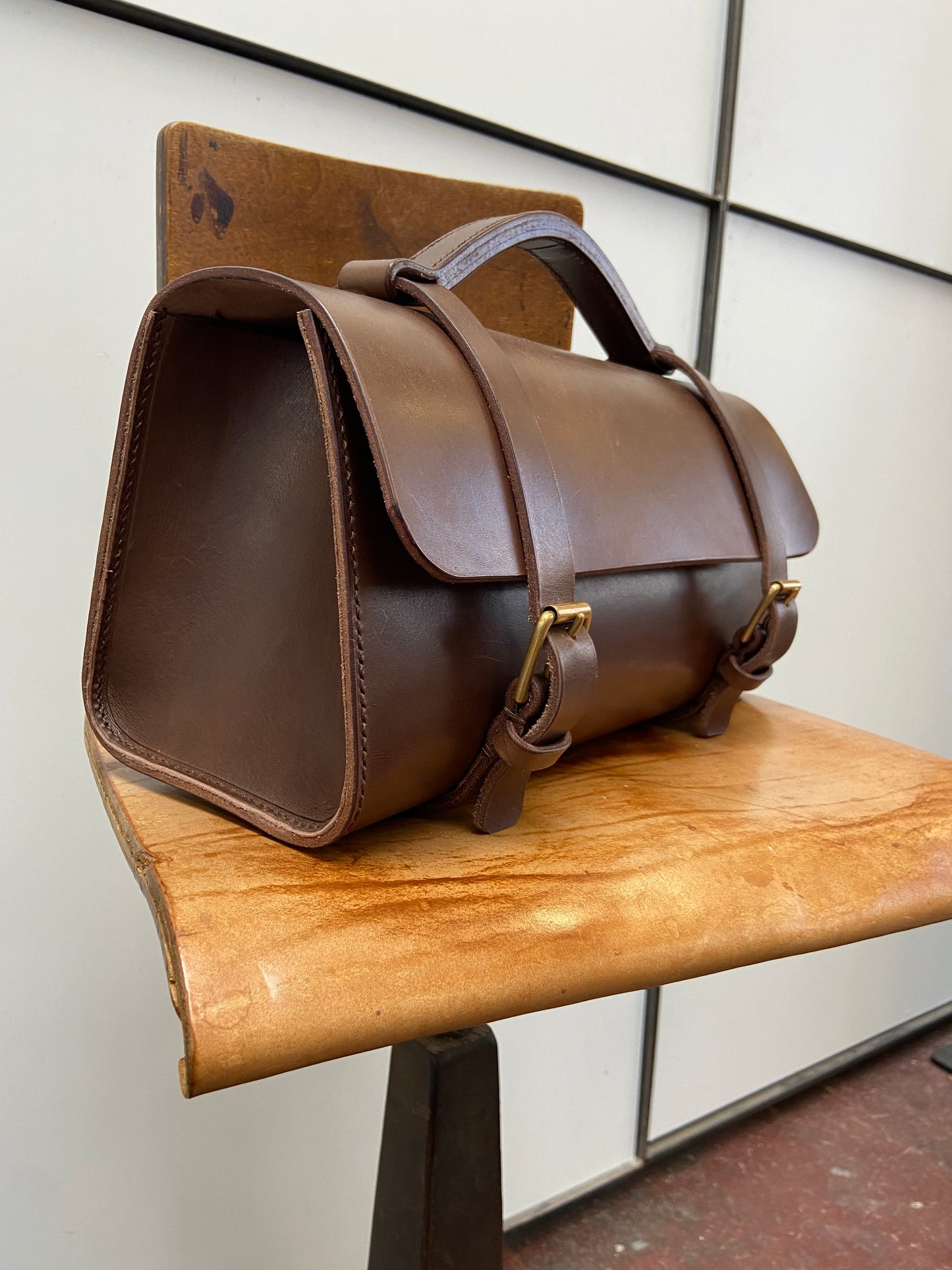 Leather tool bag